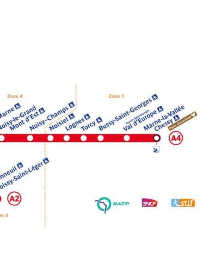 Location 3 Chambres Spacieuses Dans Appartment 2 Mn Rer Bussy Saint Georges エクステリア 写真